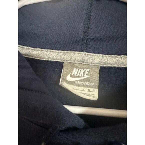 Nike Men's Blue Football Hoodie "Surrender Is Not An Option" Size L - Picture 4 of 7